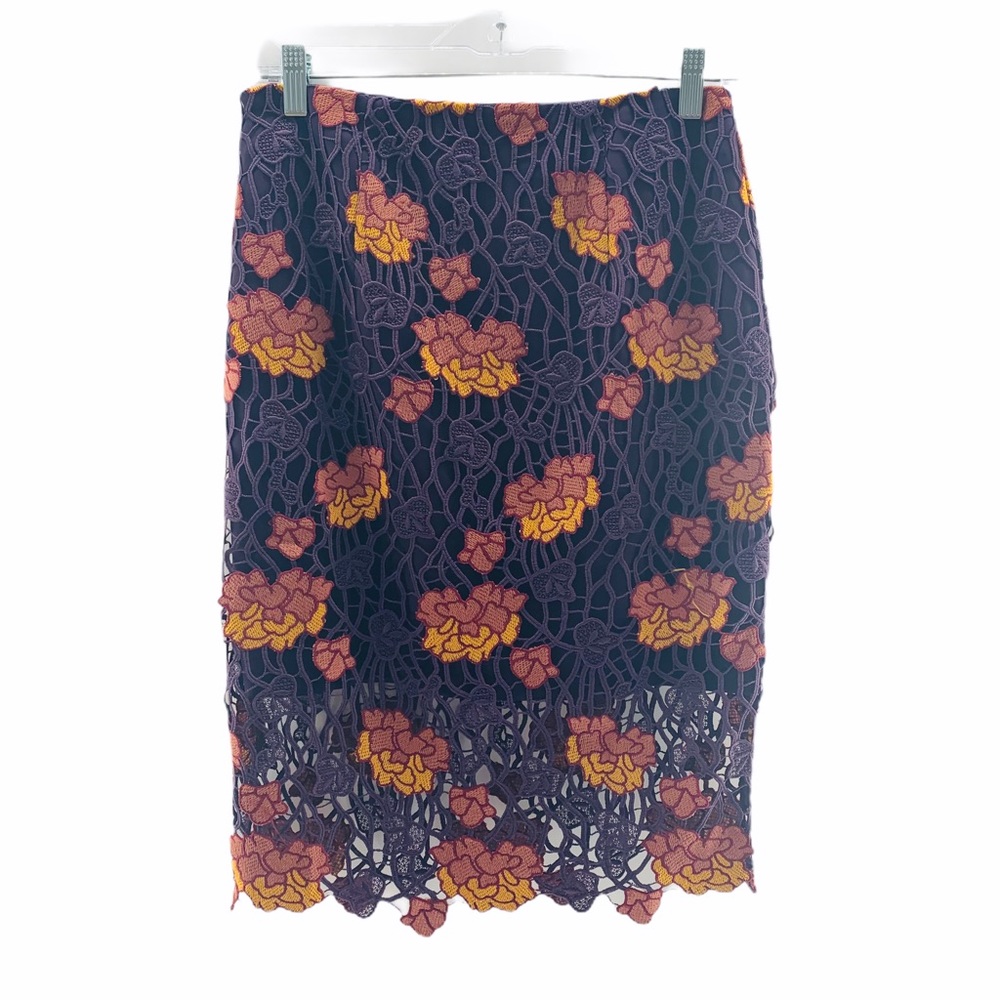 NWT Anthro Foxiedox ‘Dolores’ Crochet Midi Skirt